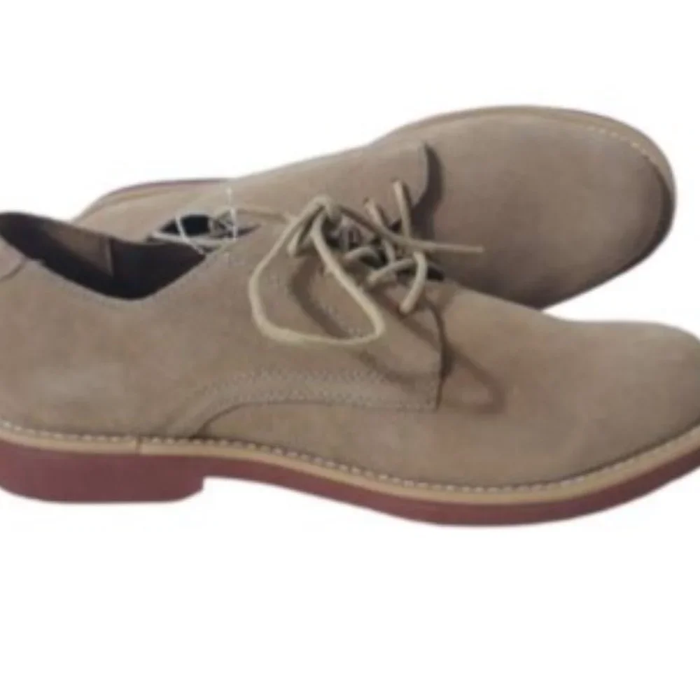 Classroom School Uniform Oxford Shoes Youth Size 9.5 Tan Lace up "Bucky" - Picture 6 of 10